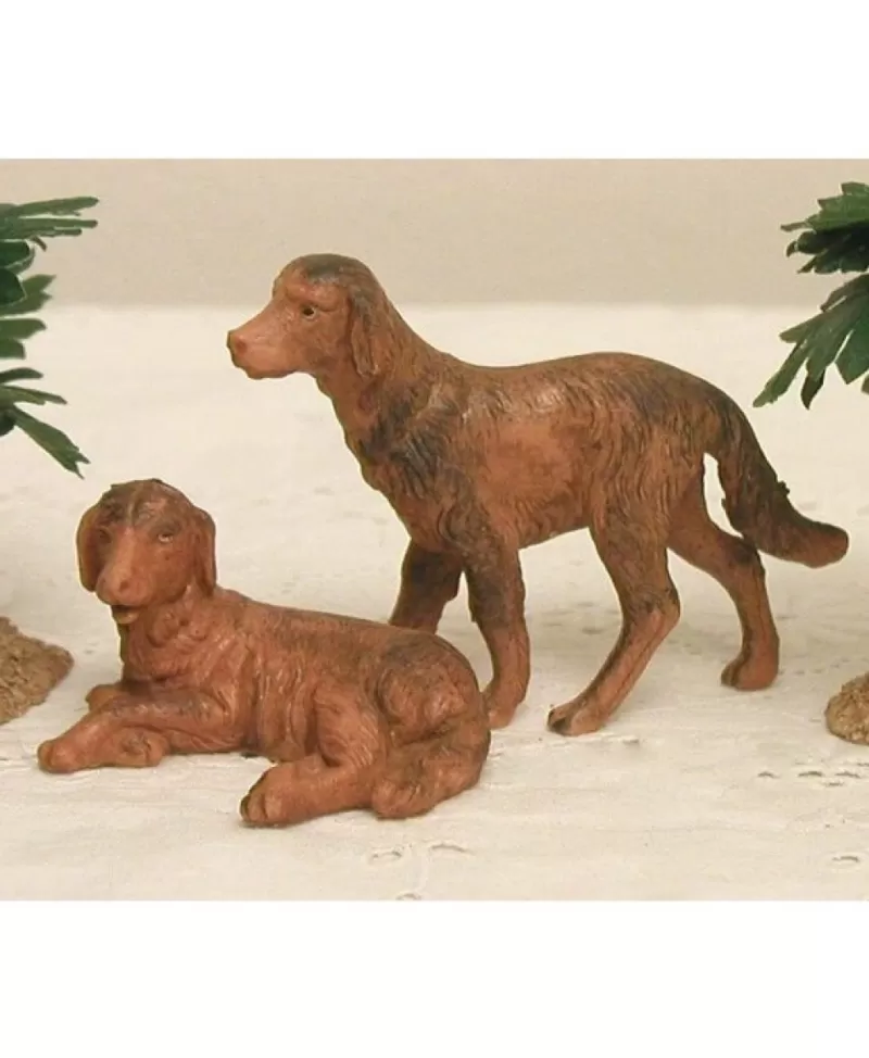 Crèches<Noel Eternel 2Pc St 5" Dog Figure Fontanini