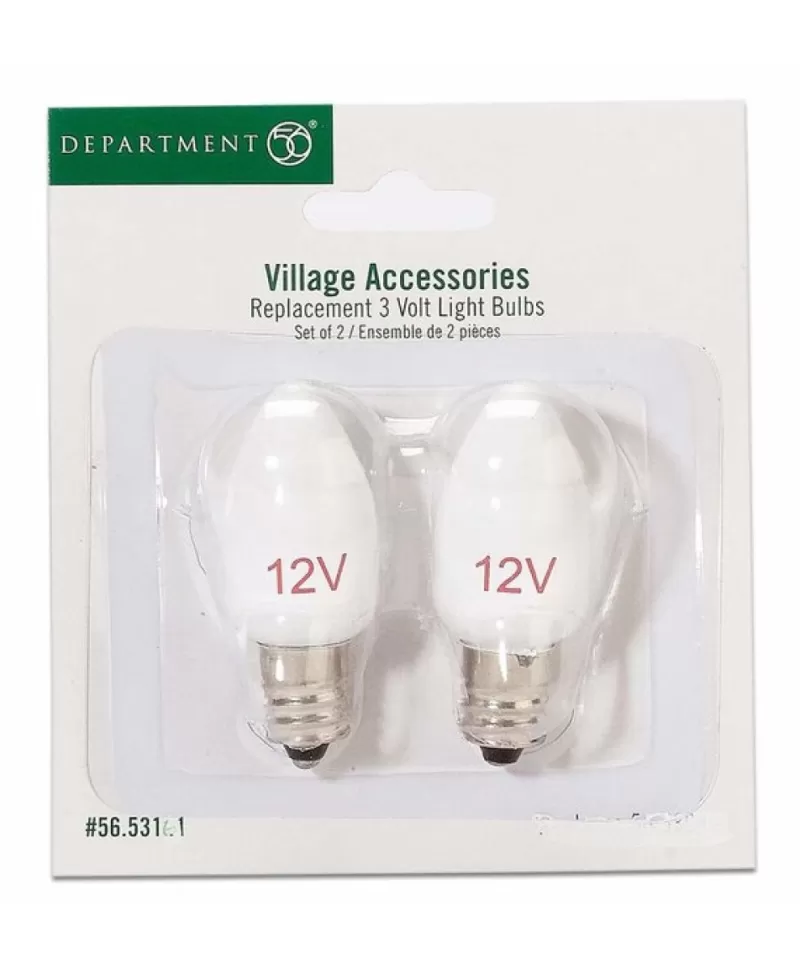 Accessoires De Village<Noel Eternel Ampoule De Rechange 12 V, Ensemble De 2