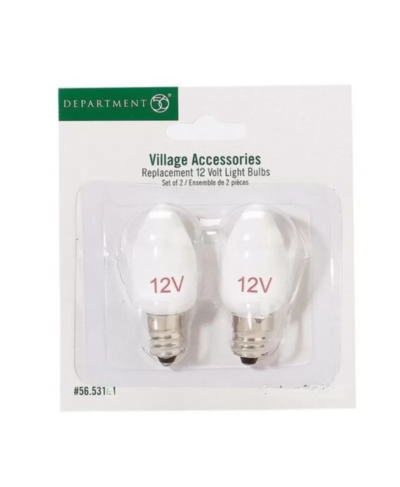 Accessoires De Village<Noel Eternel Ampoule De Rechange 12 V, Ensemble De 2