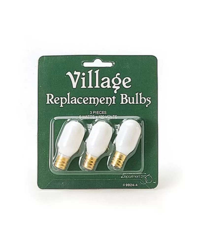 Accessoires De Village<Noel Eternel Ampoule De Rechange De 120 Volts Ensemble De 3