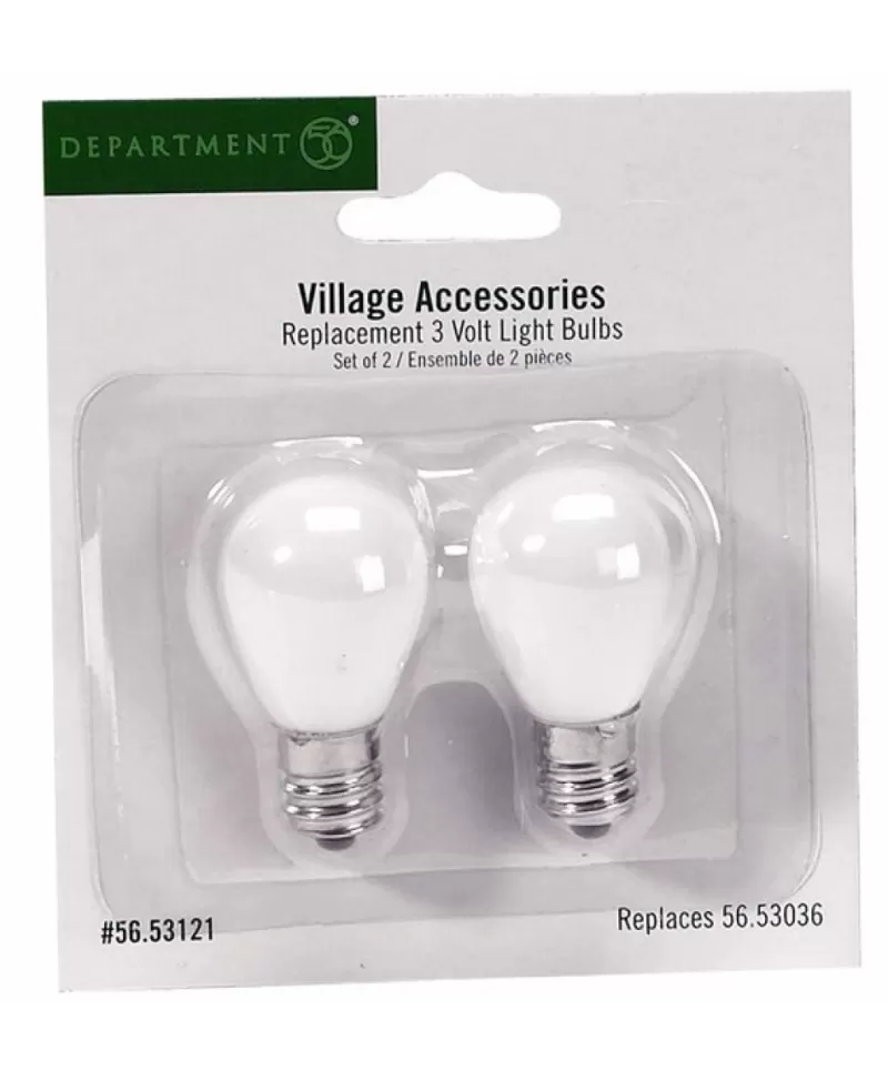 Accessoires De Village<Noel Eternel Ampoule De Remplacement 3V, Ensemble De 2