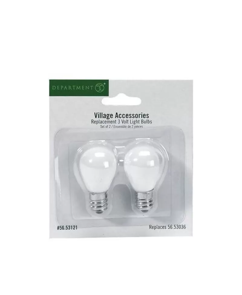 Accessoires De Village<Noel Eternel Ampoule De Remplacement 3V, Ensemble De 2