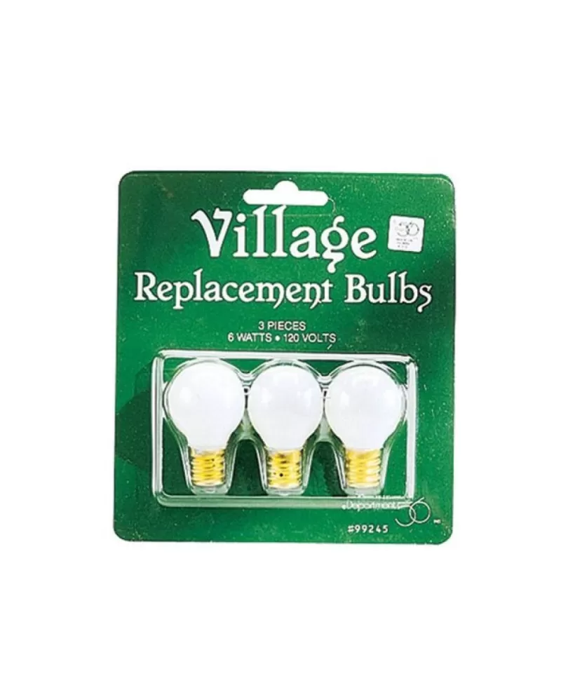 Accessoires De Village<Noel Eternel Ampoule Ronde De Rechange 120 V, Ensemble De 3