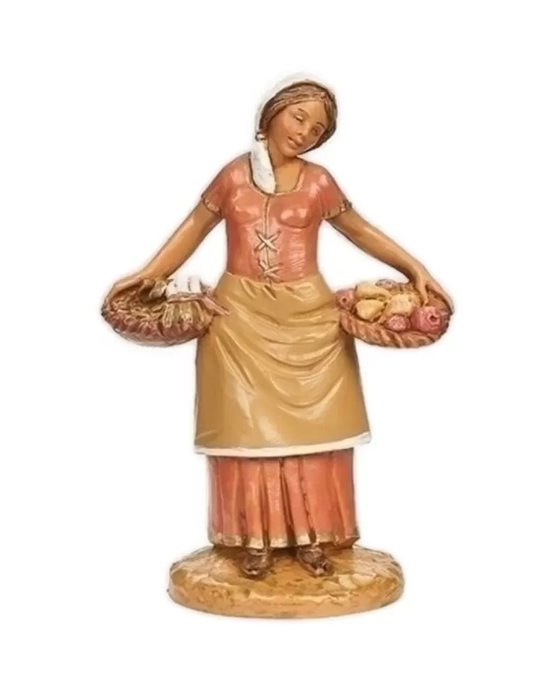 Fontanini, Figurines De Nativité<Noel Eternel Antonia Villageoise 59809 Nativité Fontanini 5"