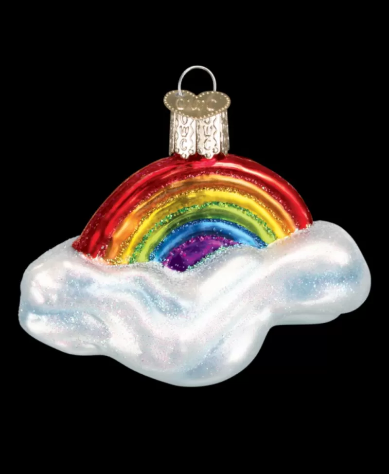 Old World Christmas<Noel Eternel Arc-En-Ciel Ornement En Verre Souffle A La Bouche