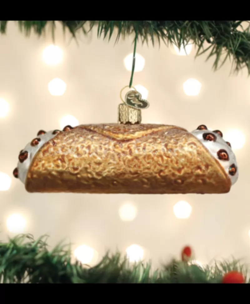 Old World Christmas<Noel Eternel Cannoli, Ornement De Verre Souffle A La Bouche