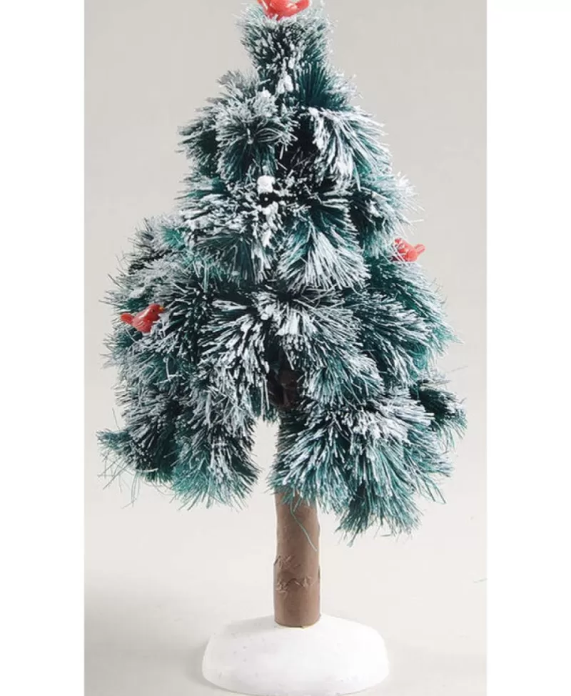 Accessoires De Village<Noel Eternel Cardinal Pine Tree - Village Cross Product