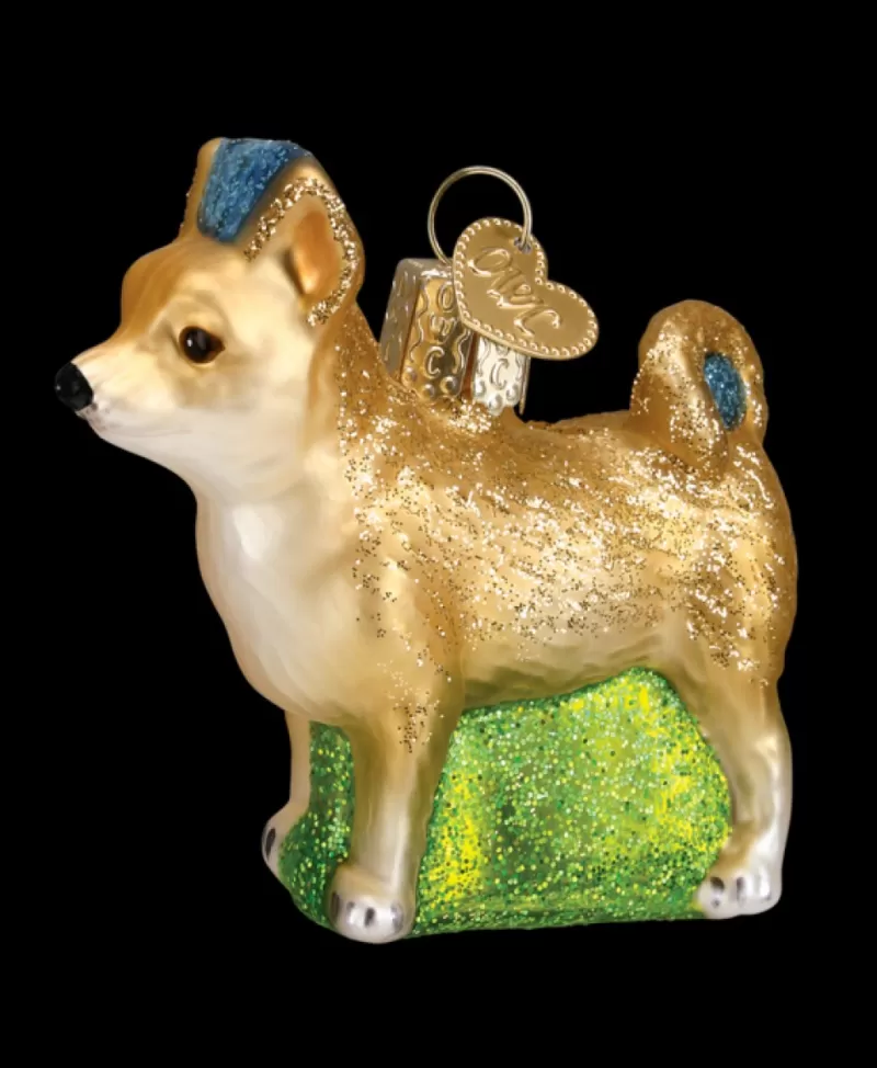 Old World Christmas<Noel Eternel Chihuahua Ornement En Verre