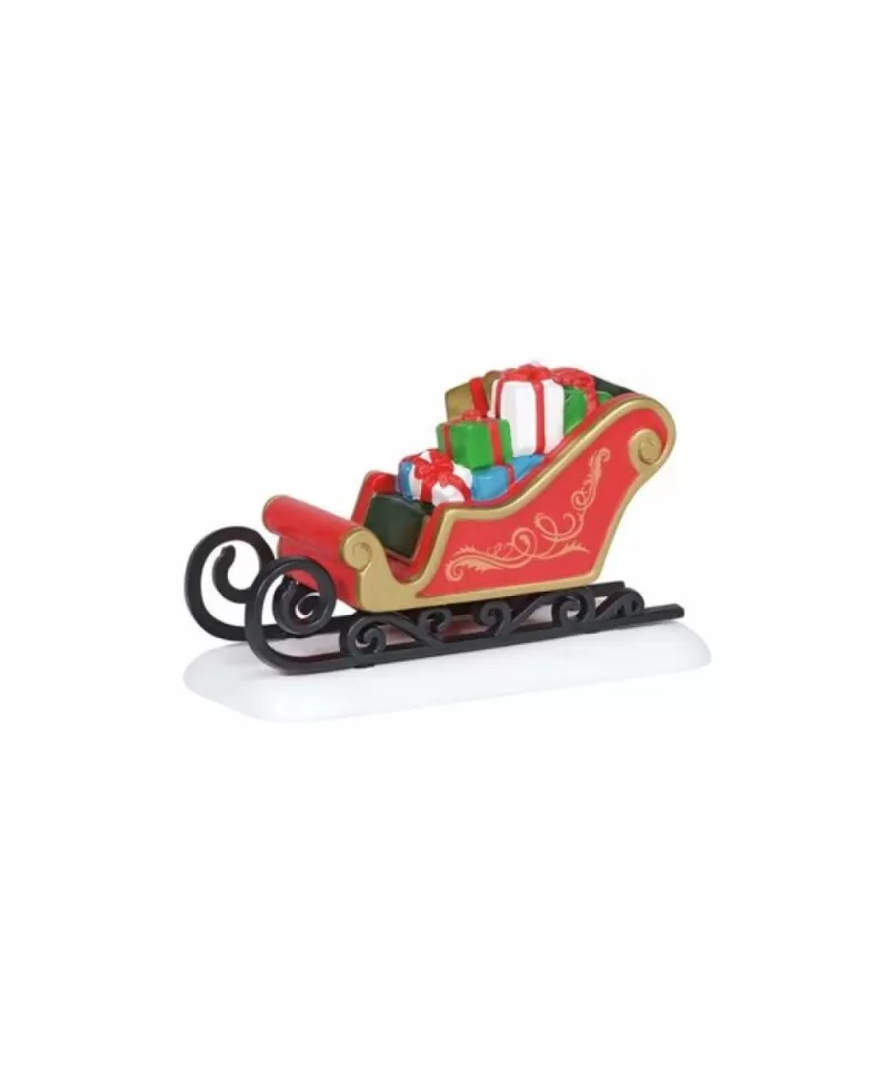 Accessoires De Village<Noel Eternel Classic Christmas Sleigh - Village Accessoires