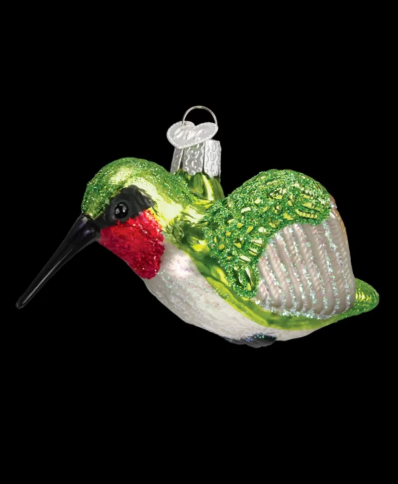 Old World Christmas<Noel Eternel Colibri, Ornement En Verre Souffle A La Bouche