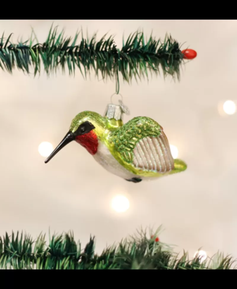 Old World Christmas<Noel Eternel Colibri, Ornement En Verre Souffle A La Bouche