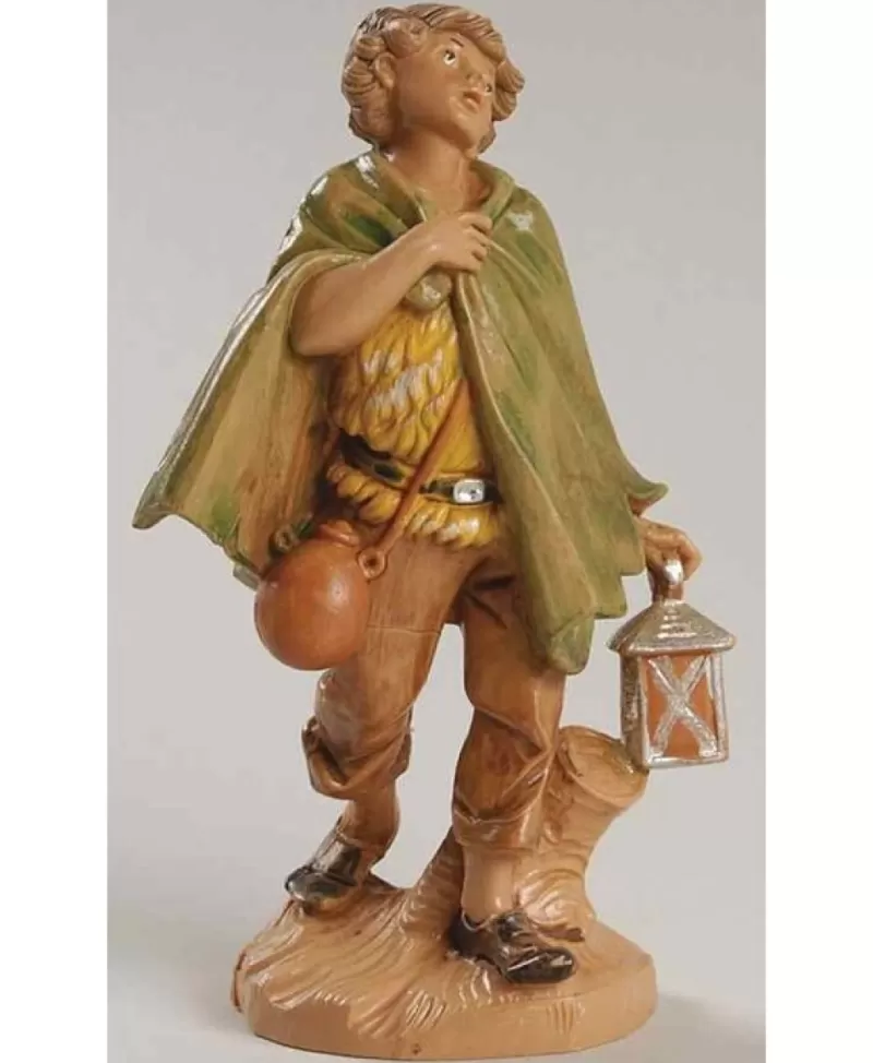 Fontanini, Figurines De Nativité<Noel Eternel David Avec Lanterne Nativitée 5'' De Fontanini 52594