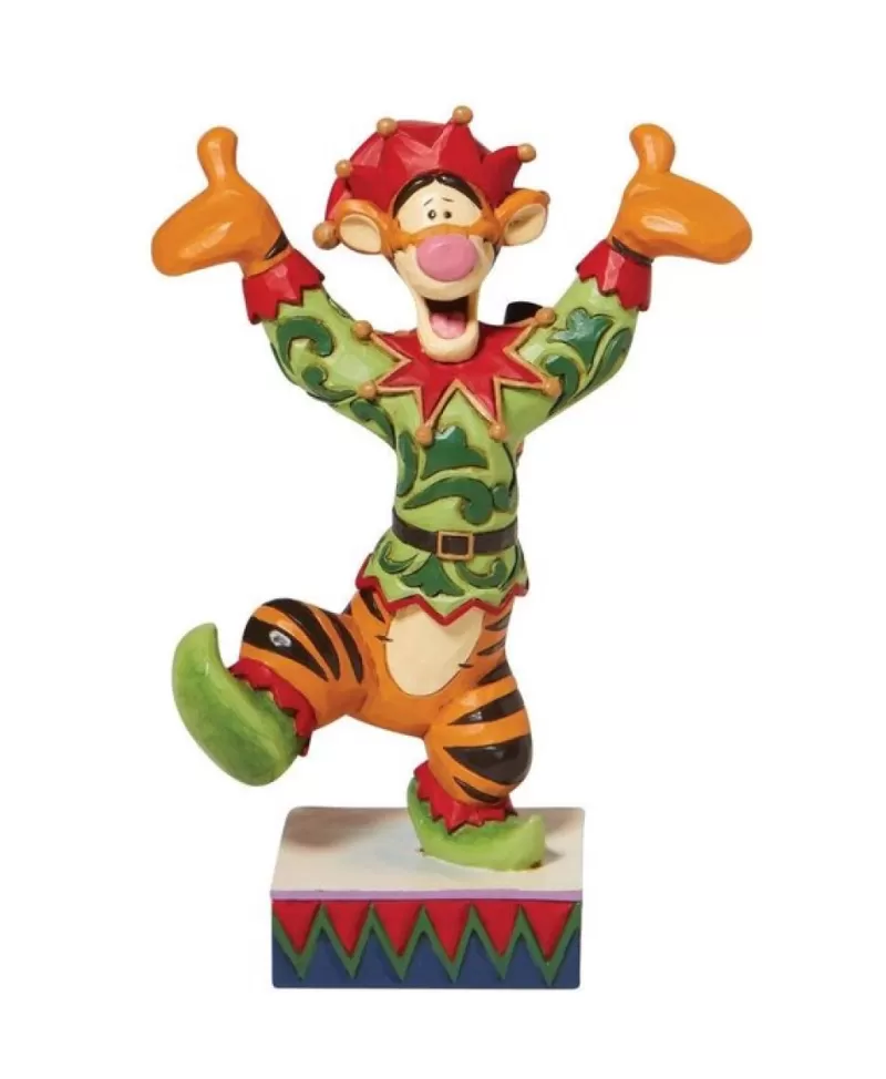 Collection Jim Shore<Noel Eternel Ecstatic Elf - Jim Shore Disney Traditions