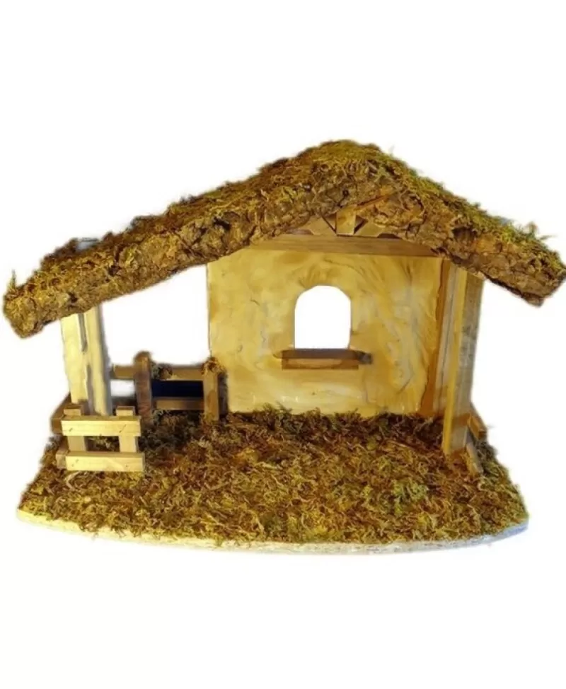 Fontanini, Figurines De Nativité<Noel Eternel Etable 14.5''L Stucco Collection De 5" Fontanini 50556