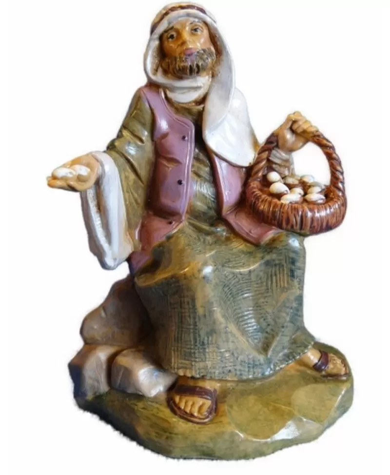 Fontanini, Figurines De Nativité<Noel Eternel Ezra Vendeur D'Oeufs Nativité 5" Fontanini