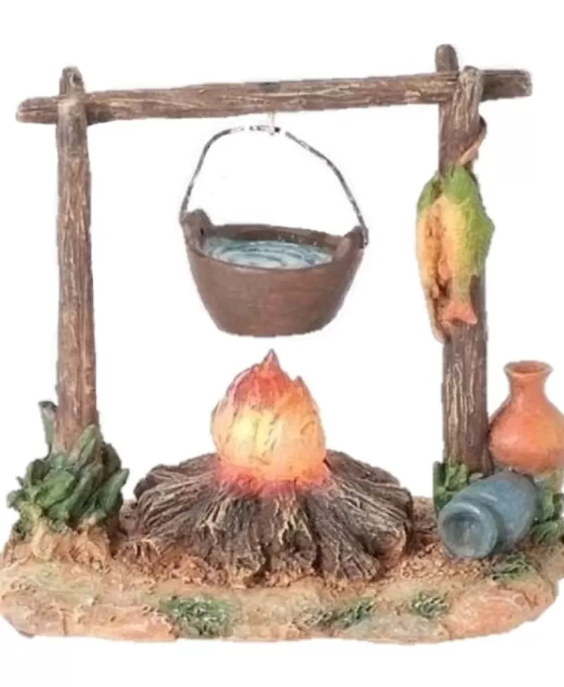 Fontanini, Figurines De Nativité<Noel Eternel Feu De Camp - Accessoire Creche Fontanini 5"