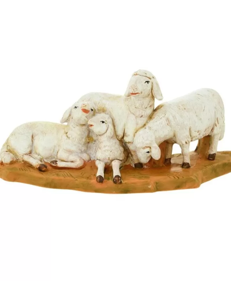 Fontanini, Figurines De Nativité<Noel Eternel Fontanini Collection 5'' Troupeau De Moutons 54098