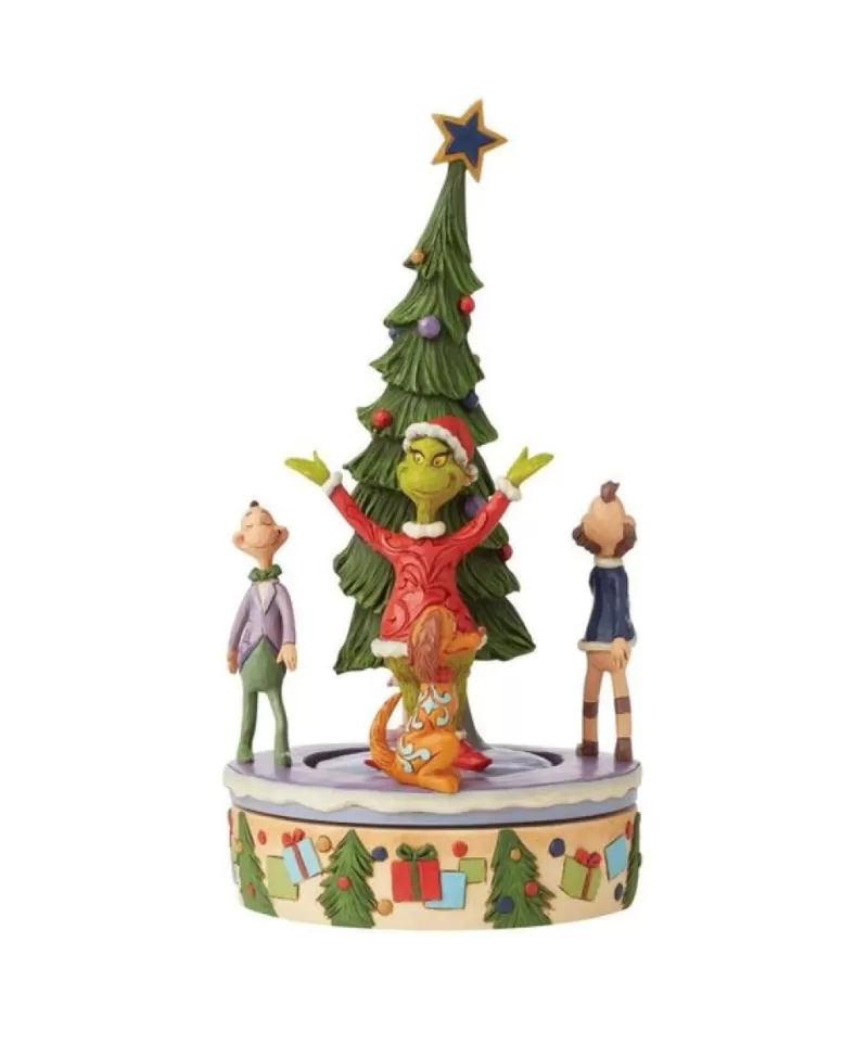 The Grinch<Noel Eternel Grinch Rotator Tree/Characters - Grinch By Jim Shore