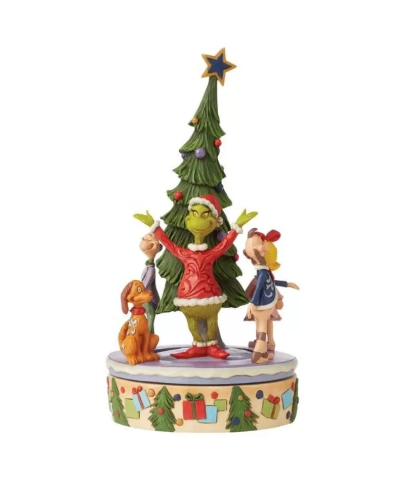 The Grinch<Noel Eternel Grinch Rotator Tree/Characters - Grinch By Jim Shore