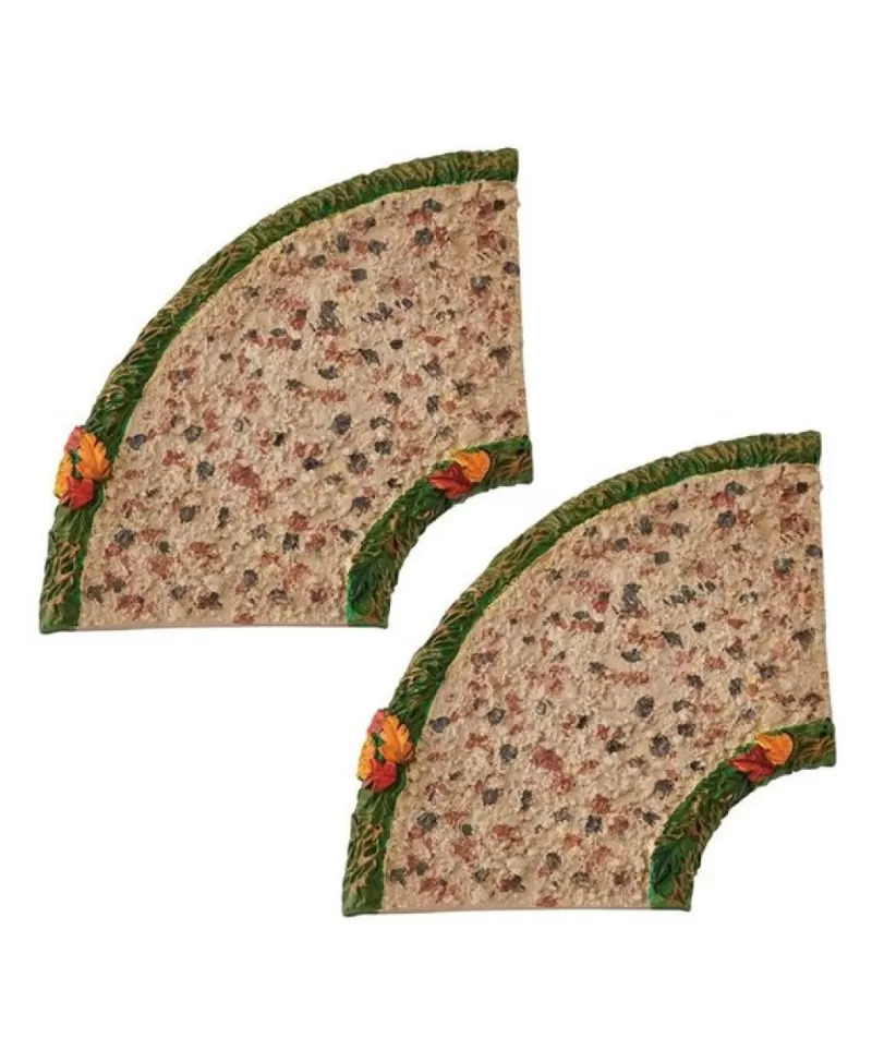 Accessoires De Village<Noel Eternel Harvest Fields Path, Curved Ensemble De 2