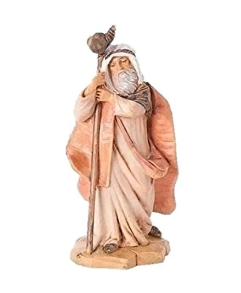 Fontanini, Figurines De Nativité<Noel Eternel Isaiah Avec Sa Canne Nativitée 5'' De Fontanini 54010