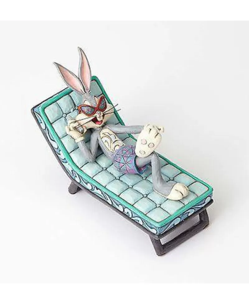 Looney Tunes<Noel Eternel Jim Shore Looney Tunes Figurine Hollywood Bugs Bunny