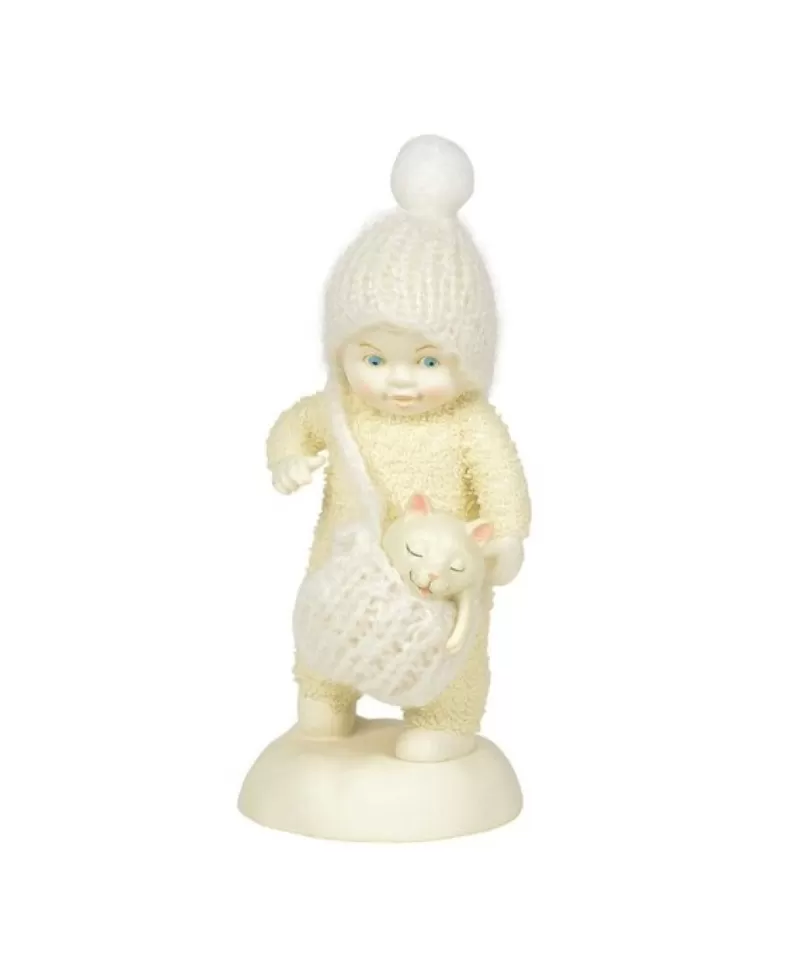 Snowbabies<Noel Eternel Kitten Courier - Snowbabies Classic Collection