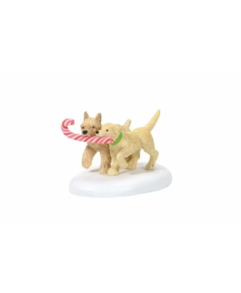 Accessoires De Village<Noel Eternel Peppermint Pups - Village Accessoire