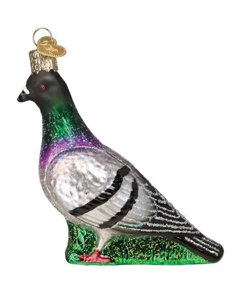 Old World Christmas<Noel Eternel Pigeon, Ornement En Verre Souffle A La Bouche