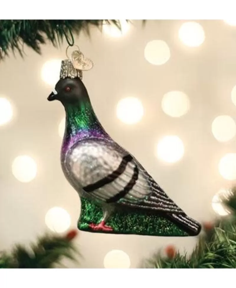 Old World Christmas<Noel Eternel Pigeon, Ornement En Verre Souffle A La Bouche