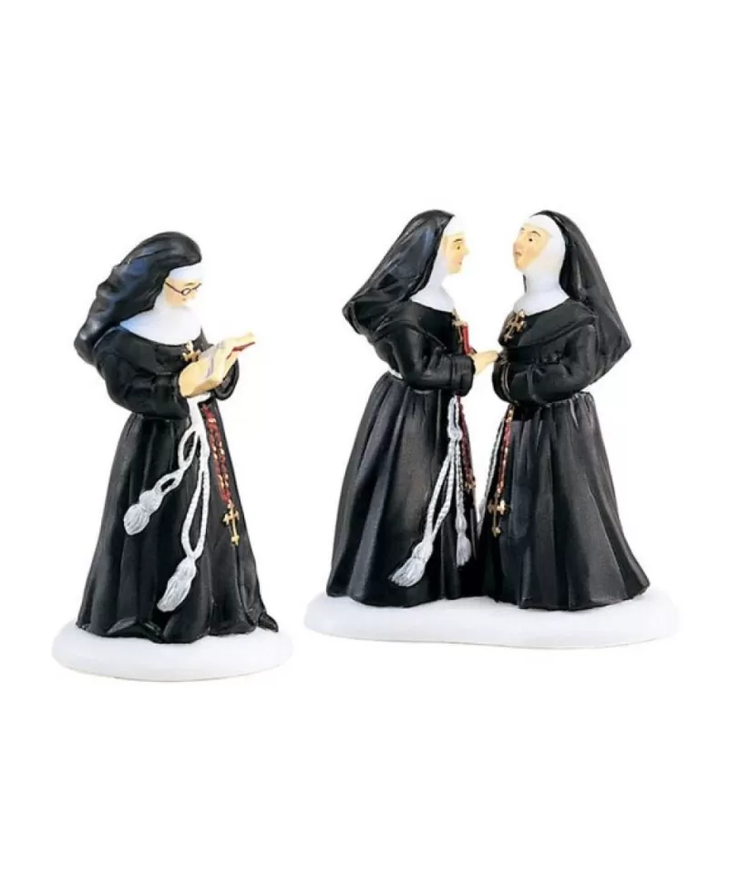 Accessoires De Village<Noel Eternel Sisters Of The Abbey Ens.2 - Alpine Village