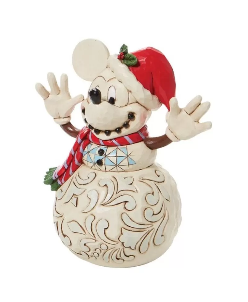 Collection Jim Shore<Noel Eternel Snowy Smiles - Jim Shore Disney Traditions