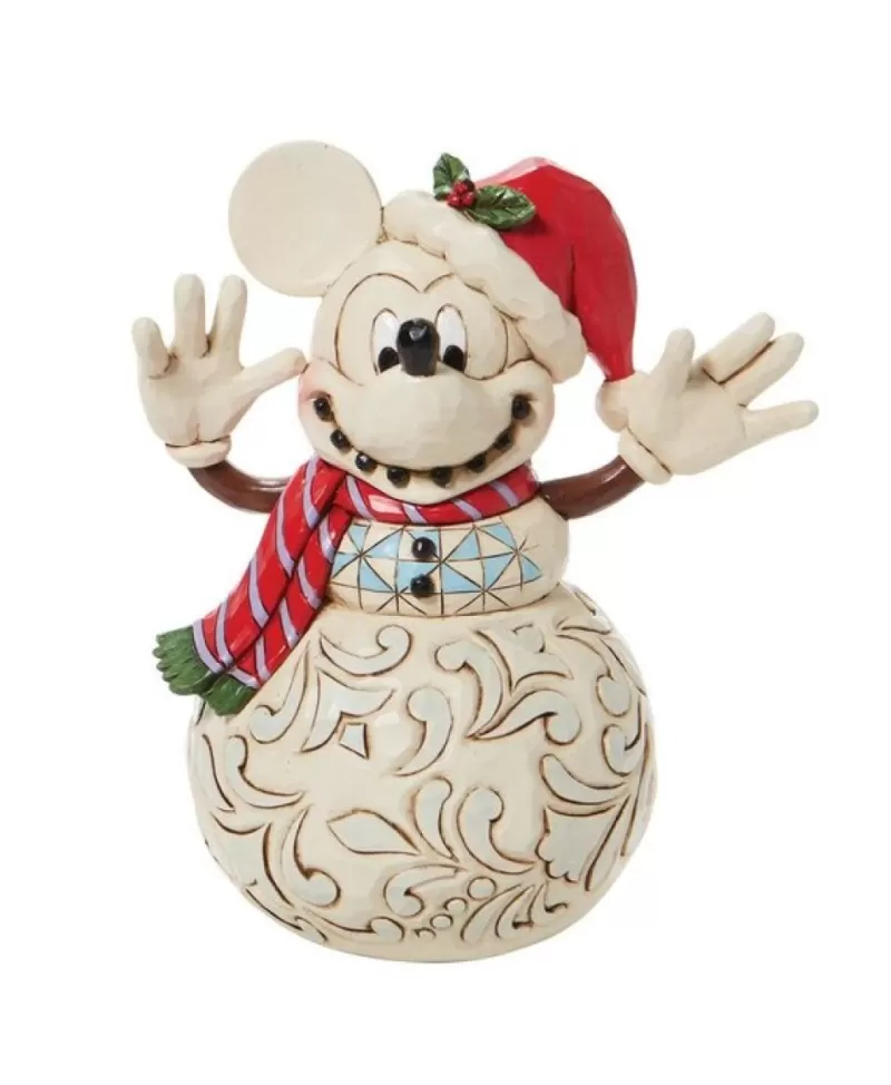 Collection Jim Shore<Noel Eternel Snowy Smiles - Jim Shore Disney Traditions