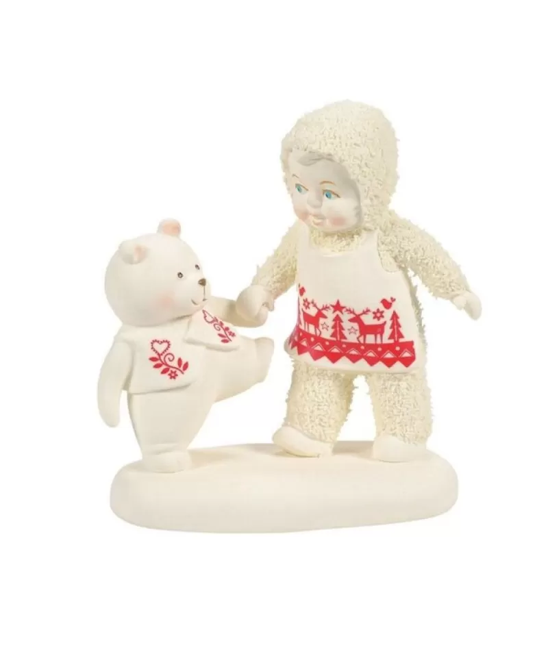 Snowbabies<Noel Eternel Strolling Hand-In-Hand - Snowbabies Classic Collection