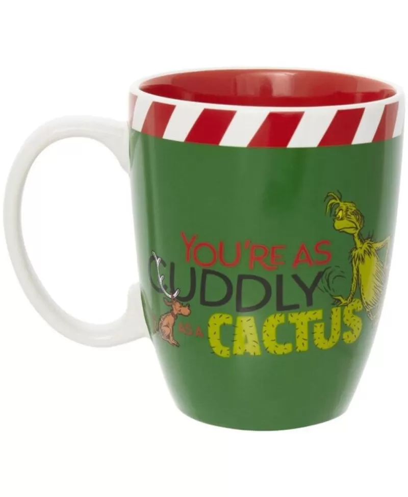 The Grinch<Noel Eternel Tasse Grincheux Cuddly As A Cactus 12 Oz