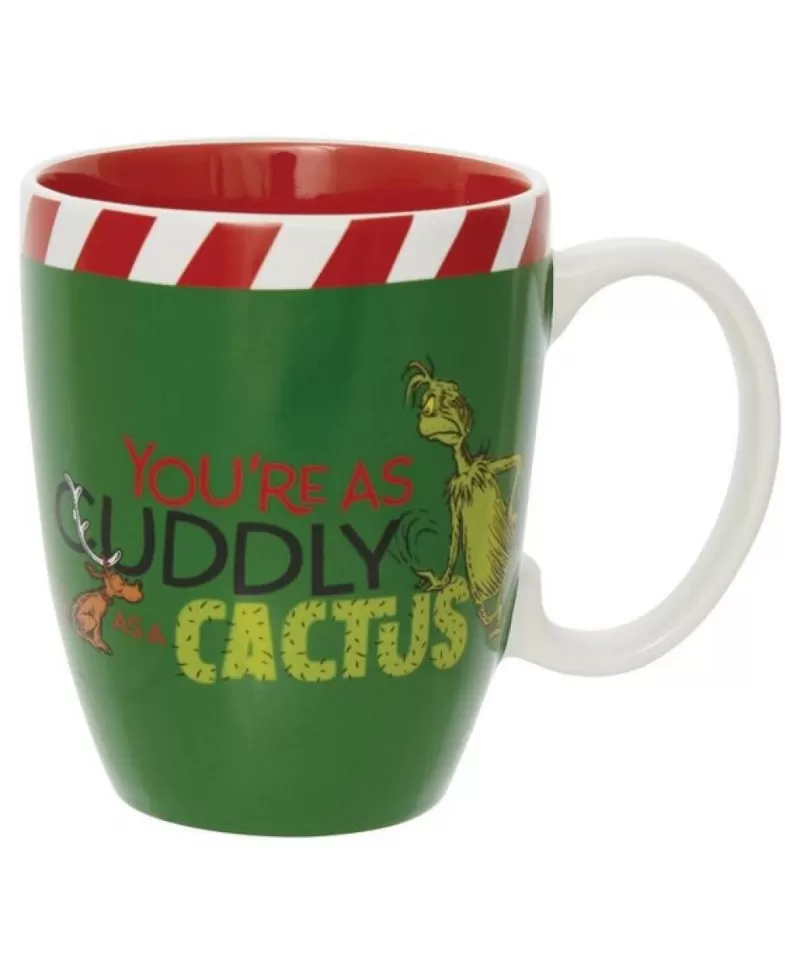 The Grinch<Noel Eternel Tasse Grincheux Cuddly As A Cactus 12 Oz