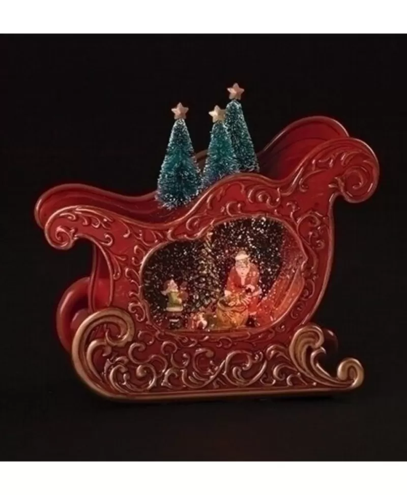 Veilleuses<Noel Eternel Traineau Tourbillion Del Père Noël 8" Usb