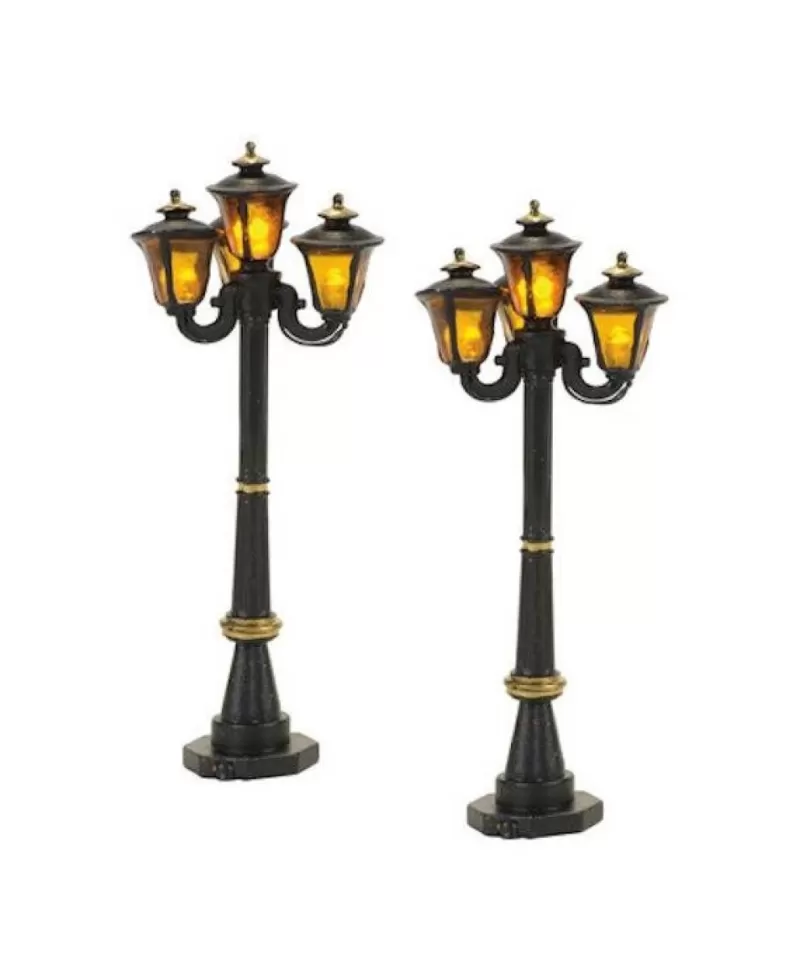 Accessoires De Village<Noel Eternel Victorian Street Lamps - Village Accessoires 4057580