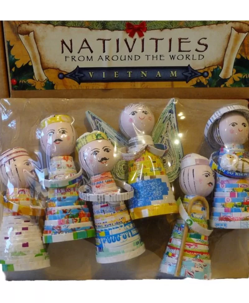 Crèches<Noel Eternel Vietnam - Nativités Autour Du Monde Environ 4"