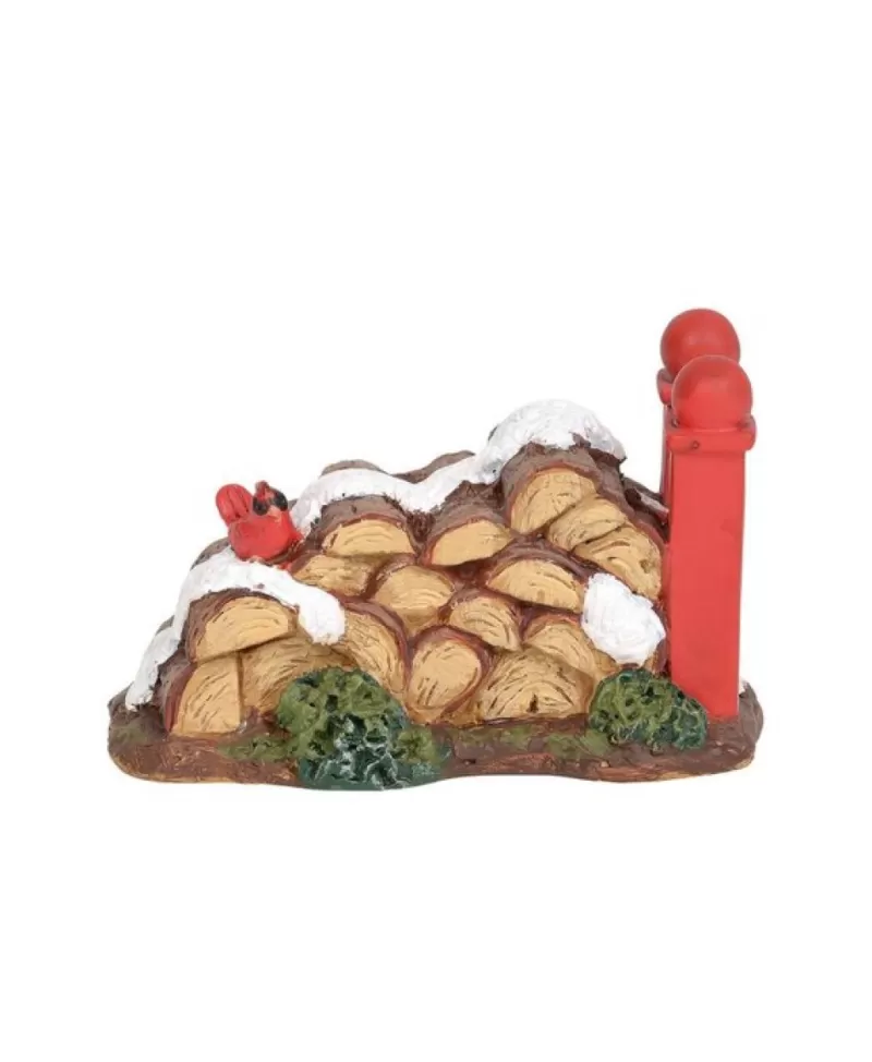 Accessoires De Village<Noel Eternel Village Fireplace Wood, General Accessories 6003200