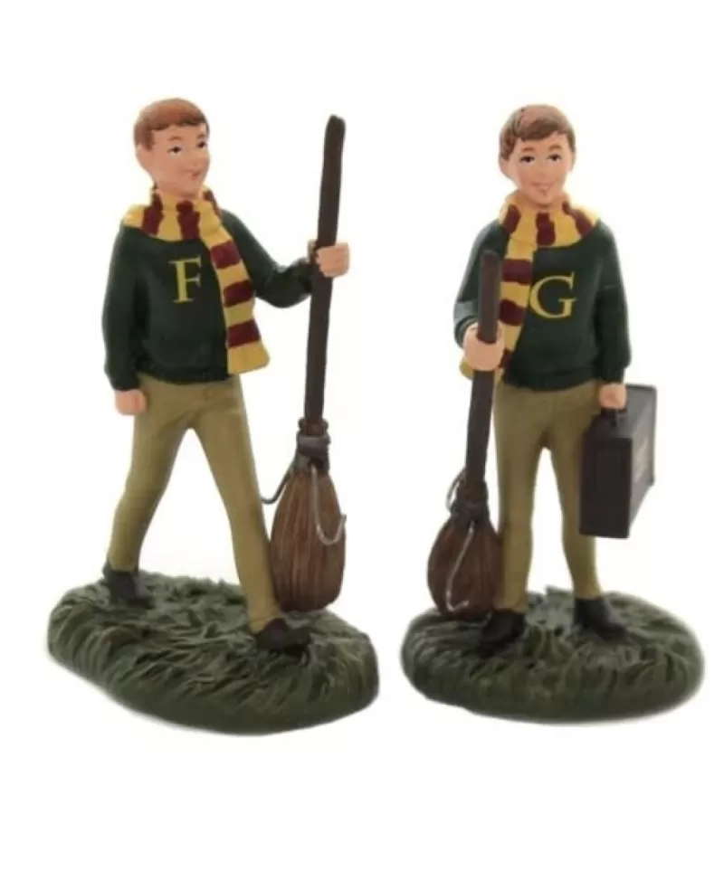 Village Harry Potter<Noel Eternel Village Harry Potter Fred & George Weasley